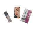 Luxury handmade makeup kits lip gloss lipstick packing paper box with cut out window